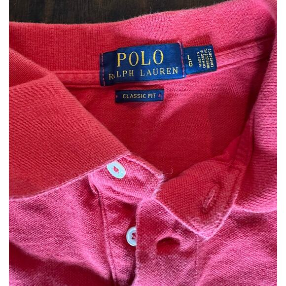 Ralph Lauren Men’s Polo Classic Fit Red Size L - Picture 2 of 5